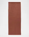 Brunello Cucinelli Cashmere & Silk Lurex Scarf In Red