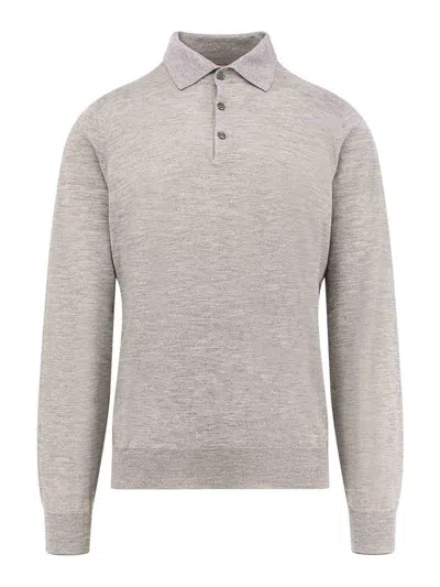 BRUNELLO CUCINELLI CASHMERE AND SILK POLE