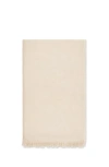 Brunello Cucinelli Cashmere And Silk Scarf In Buff
