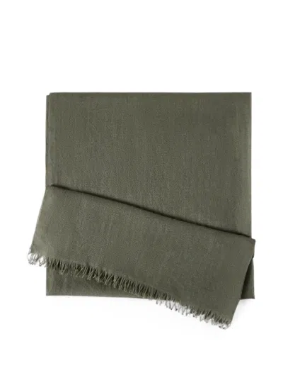Brunello Cucinelli Karakorum Cashmere And Silk-blend Scarf In Purple