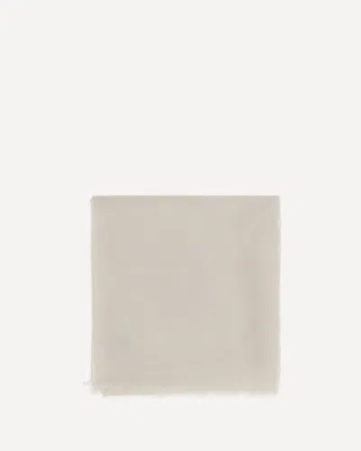 Brunello Cucinelli Cashmere And Silk Scarf In Neutral