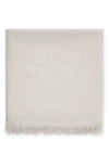 Brunello Cucinelli Cashmere And Silk Scarf In Beige