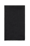 Brunello Cucinelli Cashmere And Silk Sparkling Scarf In Black
