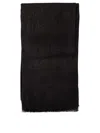 Brunello Cucinelli Cashmere And Silk Sparkling Scarf In Black