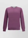 Brunello Cucinelli Cashmere And Silk Sweater In Purple