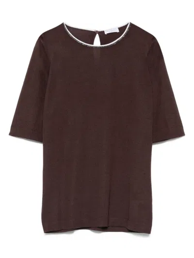 Brunello Cucinelli Cashmere And Silk Sweater