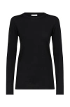 Brunello Cucinelli Cashmere And Silk Sweater In Black