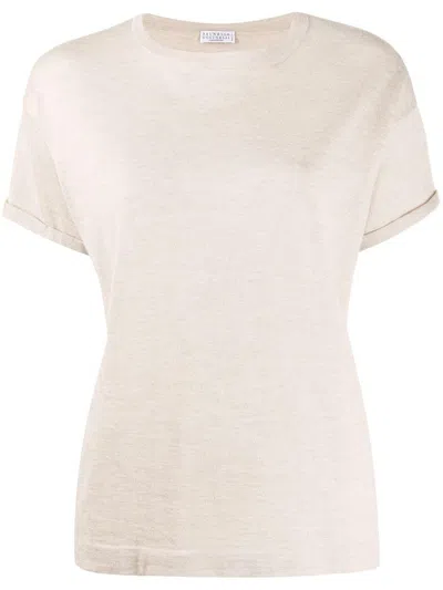 Brunello Cucinelli Cashmere And Silk T-shirt
