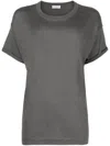 Brunello Cucinelli Cashmere And Silk T-shirt