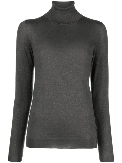 BRUNELLO CUCINELLI CASHMERE AND SILK TURTLE-NECK SWEATER