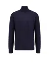Brunello Cucinelli Sweater Aus Kaschmir Mit Rollkragen In Blue