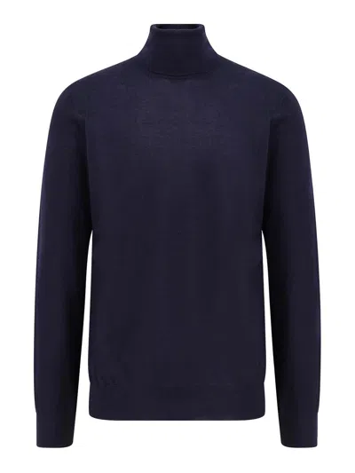 BRUNELLO CUCINELLI SUÉTER CON CUELLO ALTO - GRIS