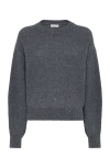 Brunello Cucinelli Sequin-embellished Jumper In Lead