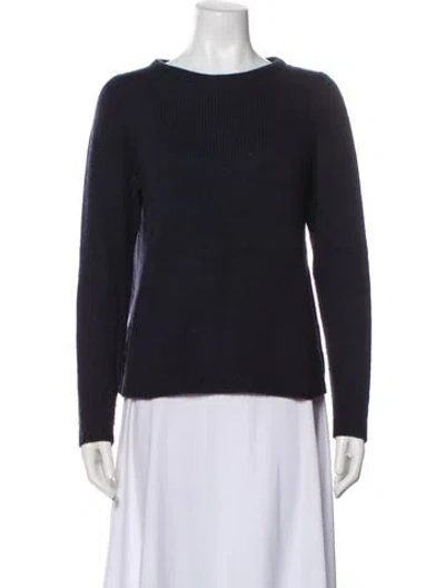 Pre-owned Brunello Cucinelli Cashmere Bateau Neckline Sweater In Gray