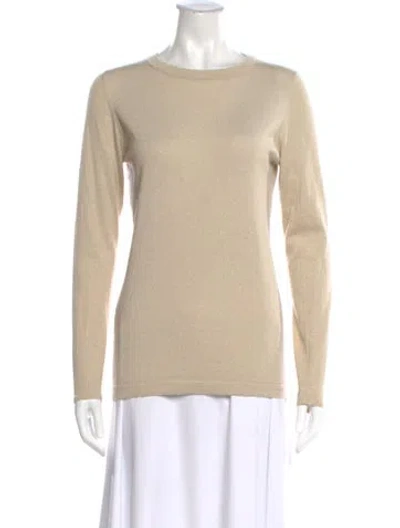 Pre-owned Brunello Cucinelli Cashmere Bateau Neckline Sweatshirt