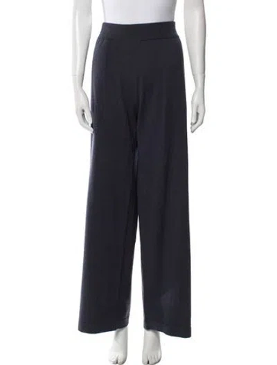 Pre-owned Brunello Cucinelli Cashmere Beaded Accents Sweatpants W/ Tags In Blue