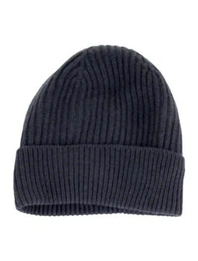 Pre-owned Brunello Cucinelli Cashmere Beanie In Blue