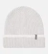 Brunello Cucinelli Cashmere Beanie In Grey