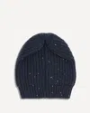 Brunello Cucinelli Women Cashmere Beanie Hat In Blue