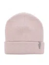 Brunello Cucinelli Cashmere Beanie Hat In Pink