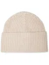 Brunello Cucinelli Cashmere Rib-knit Beanie In Neutrals