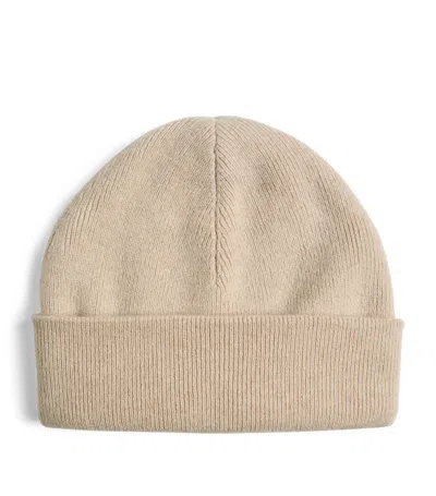 Brunello Cucinelli Kids' Cashmere Beanie In Neutrals