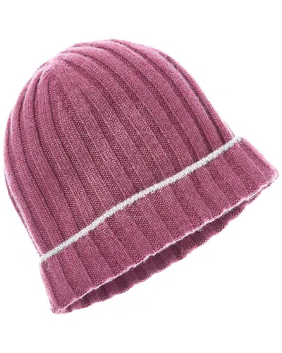 Brunello Cucinelli Cashmere Beanie In Pink