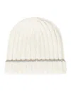 Brunello Cucinelli Hat In Sand Dark Grey
