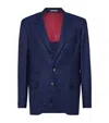 Brunello Cucinelli Single-breasted Blazer In Blue