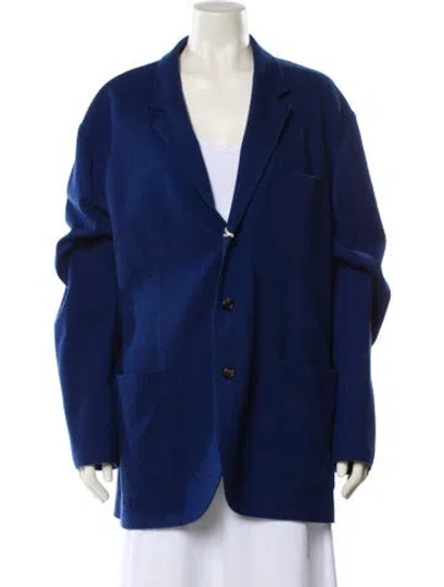 Pre-owned Brunello Cucinelli Cashmere Blazer In Blue