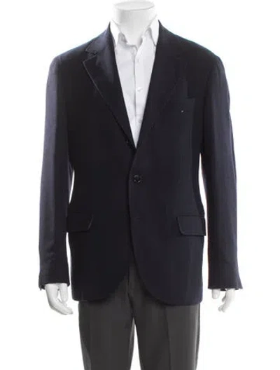 Pre-owned Brunello Cucinelli Cashmere Blazer In Blue