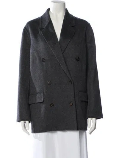 Pre-owned Brunello Cucinelli Cashmere Blazer In Gray