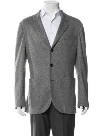 Pre-owned Brunello Cucinelli Cashmere Blazer In Grey