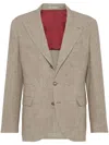 BRUNELLO CUCINELLI SINGLE-BREASTED BLAZER