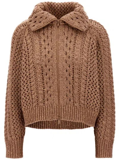 BRUNELLO CUCINELLI CASHMERE-BLEND CARDIGAN