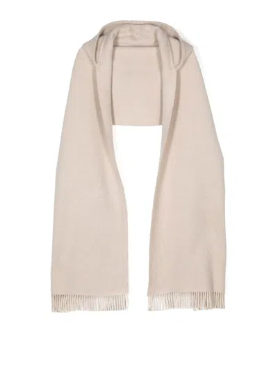 BRUNELLO CUCINELLI CASHMERE BLEND HOODED SCARF