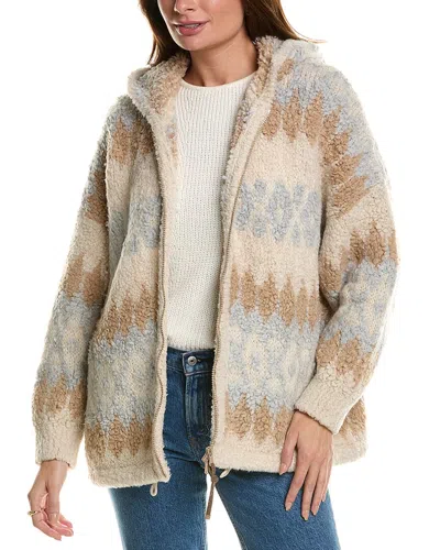 Brunello Cucinelli Cashmere-blend Jacket In Brown