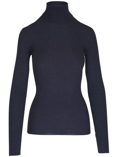 Brunello Cucinelli Cashmere-blend Jumper In Blue
