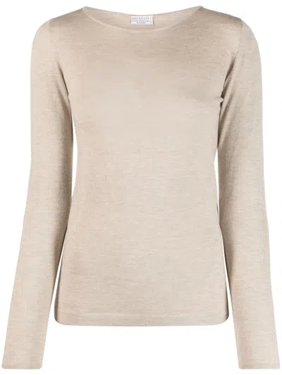 Brunello Cucinelli M41800008p Beige In Neutrals