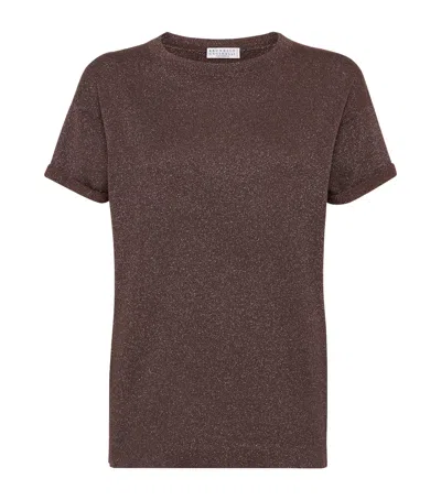 Brunello Cucinelli Cashmere-blend Knit T-shirt