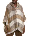 Brunello Cucinelli Cashmere-blend Poncho