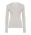 Brunello Cucinelli Light Grey Cashmere In Gray