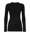 Brunello Cucinelli Cashmere-blend Sparkle Sweater In Black