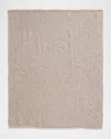 Brunello Cucinelli Cashmere-blend Speckled Scarf In Brown