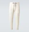Brunello Cucinelli Cashmere-blend Sweatpants In White