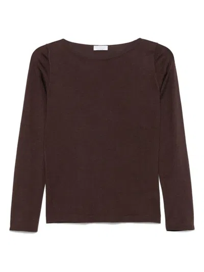Brunello Cucinelli Cashmere Boat-neck Sweater