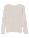 Brunello Cucinelli Women Cashmere Boat-neck Sweater In Brown