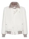 Brunello Cucinelli Cashmere Aviator Jacket