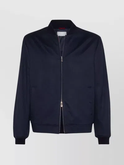 BRUNELLO CUCINELLI CASHMERE BOMBER STYLE JACKET