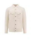 Brunello Cucinelli Cashmere Cardigan In White